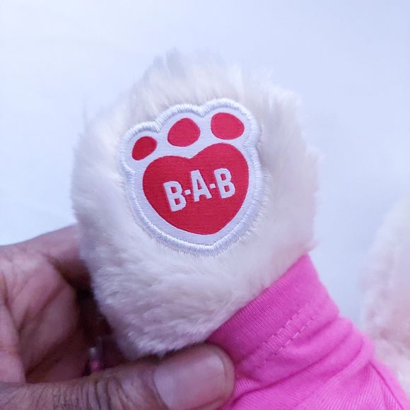 Build a Bear Workshop National Teddy Bear Day 2019 Bear with Rainbow Shirt - Picture 5 of 12